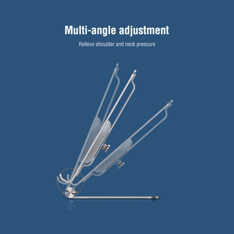 NILLKIN PowerHold Tablet Wireless Charging Stand (Silver) - free shipping - PMC TechLife - Order now!