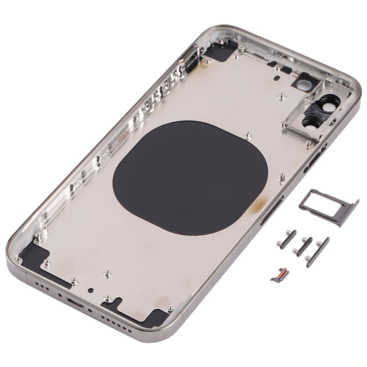 Back Housing Cover with Appearance Imitation of iP13 Pro for iPhone X(Black) - Back Cover by PMC TechLife | Online Shopping South Africa | PMC TechLife