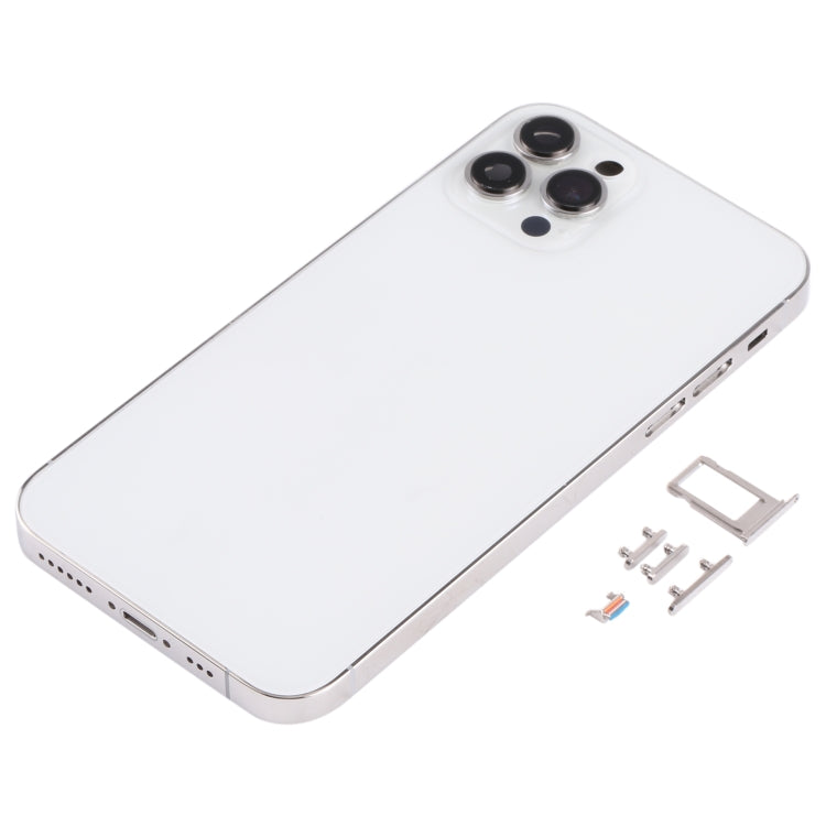 Back Housing Cover with Appearance Imitation of iP13 Pro for iPhone X(White) - Back Cover by PMC TechLife | Online Shopping South Africa | PMC TechLife