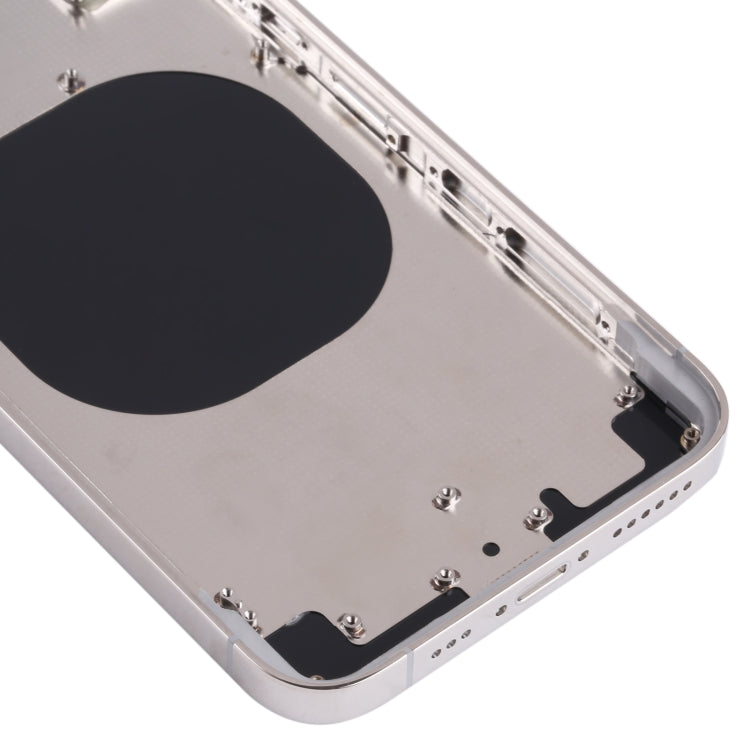 Back Housing Cover with Appearance Imitation of iP13 Pro for iPhone X(White) - Back Cover by PMC TechLife | Online Shopping South Africa | PMC TechLife