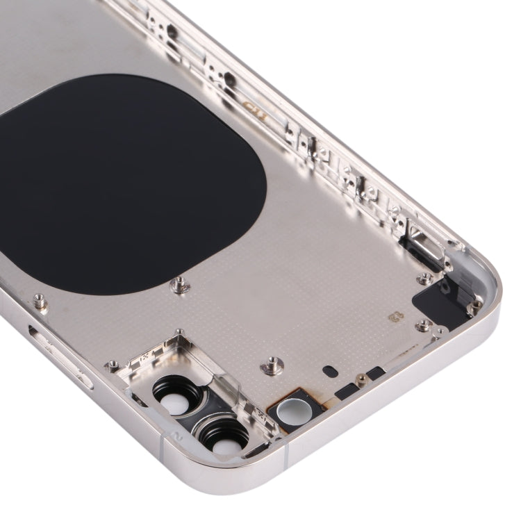 Back Housing Cover with Appearance Imitation of iP13 Pro for iPhone X(White) - Back Cover by PMC TechLife | Online Shopping South Africa | PMC TechLife