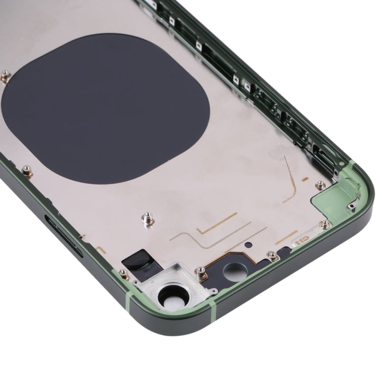 Frosted Frame Back Housing Cover with Appearance Imitation of iP13 Pro for iPhone XR(Green) - Back Cover by PMC TechLife | Online Shopping South Africa | PMC TechLife | Buy Now Pay Later Mobicred