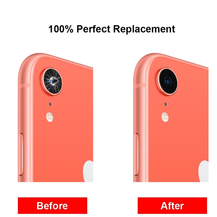 10 PCS Back Camera Lens for iPhone XR - Camera Series by PMC Jewellery | Online Shopping South Africa | PMC Jewellery