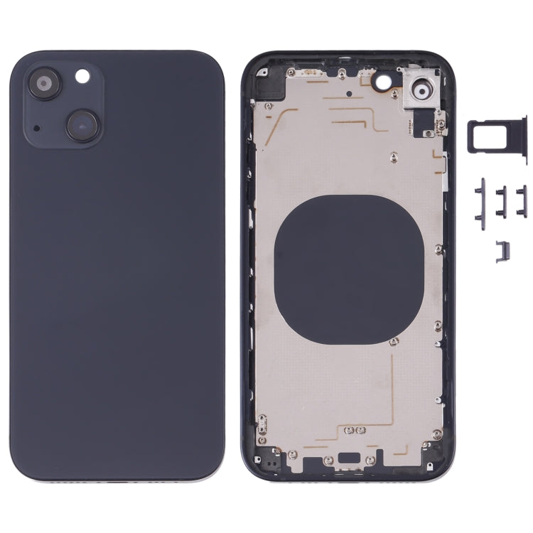 Back Housing Cover with Appearance Imitation of iP13 for iPhone XR(Black) - free shipping - PMC TechLife - Order now!