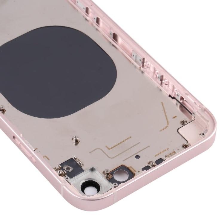 Back Housing Cover with Appearance Imitation of iP13 for iPhone XR(Pink) - Back Cover by PMC TechLife | Online Shopping South Africa | PMC TechLife