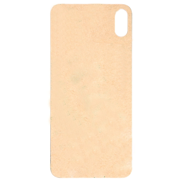 Easy Replacement Big Camera Hole Glass Back Battery Cover with Adhesive for iPhone XS(Black) - Back Cover by PMC TechLife | Online Shopping South Africa | PMC TechLife | Buy Now Pay Later Mobicred