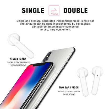 X26 TWS  Bluetooth 5.0 Wireless Touch Bluetooth Earphone with Magnetic Attraction Charging Box, Support Voice Assistant & Call(White) - TWS Earphone by PMC Jewellery | Online Shopping South Africa | PMC Jewellery