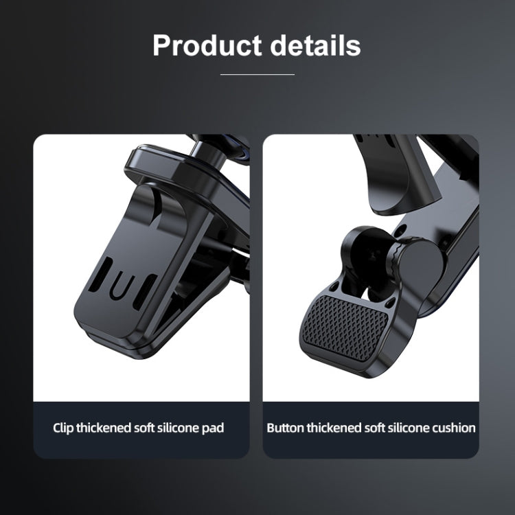 JJT-969 15W Max Output Magnetic Car Air Outlet Bracket Wireless Charger(Green) - Wireless Charger Holders by PMC TechLife | Online Shopping South Africa | PMC TechLife
