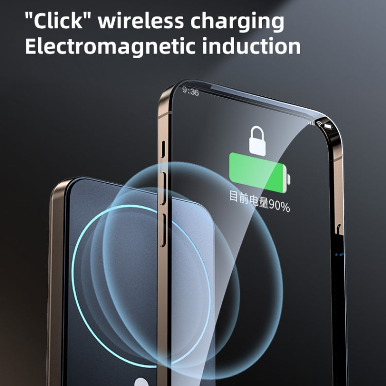 JJT-969 15W Max Output Magnetic Car Air Outlet Bracket Wireless Charger(Green) - Wireless Charger Holders by PMC TechLife | Online Shopping South Africa | PMC TechLife