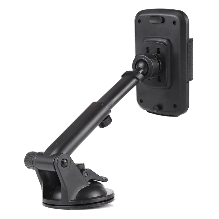 Universal Rotatable Adjustment Car Windshield Mobile Phone Holder with Suction Cup (Black) - Car Holders by PMC Jewellery | Online Shopping South Africa | PMC Jewellery