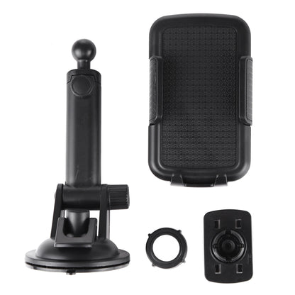 Universal Rotatable Adjustment Car Windshield Mobile Phone Holder with Suction Cup (Black) - Car Holders by PMC Jewellery | Online Shopping South Africa | PMC Jewellery