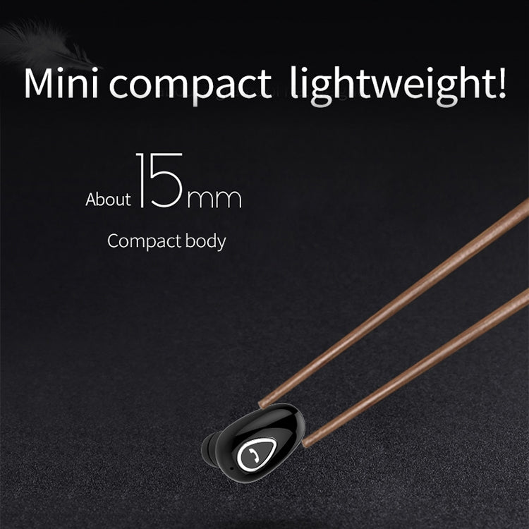 YX01 Sweatproof Bluetooth 4.1 Wireless Bluetooth Earphone, Support Memory Connection & HD Call (Flesh Color) - Bluetooth Earphone by PMC TechLife | Online Shopping South Africa | PMC TechLife