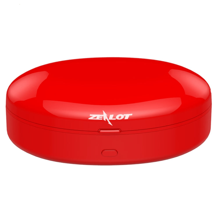 ZEALOT H19 TWS Bluetooth 5.0 Touch Wireless Bluetooth Earphone with Magnetic Charging Box, Support HD Call & Bluetooth Automatic Connection(Red) - TWS Earphone by ZEALOT | Online Shopping South Africa | PMC TechLife | Buy Now Pay Later Mobicred