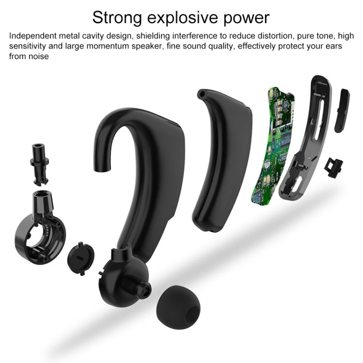 V10 Wireless Bluetooth V5.0 Sport Headphone without Charging Box, CSR Chip, Support Voice Reception&10 Minutes Fast Charging(Black) - Bluetooth Earphone by PMC TechLife | Online Shopping South Africa | PMC TechLife