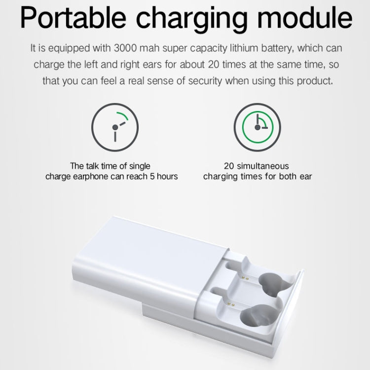 G9 Bluetooth 5.0 HIFI 3D Stereo Wireless Earphone(Black) - Bluetooth Earphone by PMC TechLife | Online Shopping South Africa | PMC TechLife