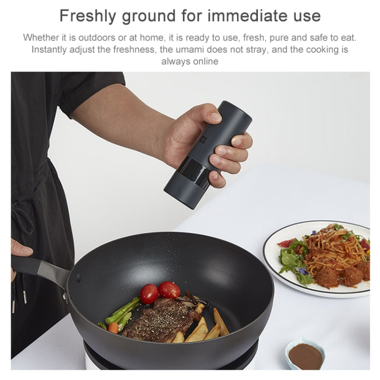 Original Xiaomi Youpin Huohou Electric Grinding Machine Automatic Mill Pepper Grinder(Black) - Stirrer & Squeezer by Xiaomi | Online Shopping South Africa | PMC TechLife | Buy Now Pay Later Mobicred