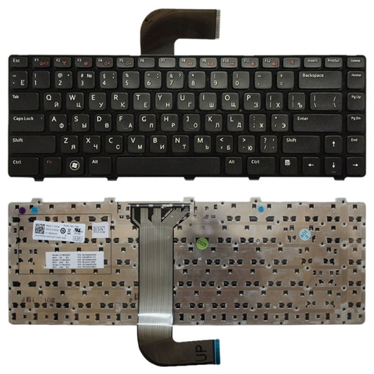 RU Keyboard for DELL Inspiron 14R N4110 M4110 N4050 M4040 N5050 M5050 M5040 N5040 3330 X501LX502L P17S P18 N4120 (Black) - Replacement Keyboards by PMC Jewellery | Online Shopping South Africa | PMC Jewellery