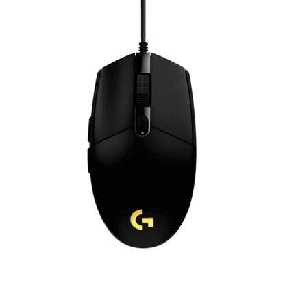 Logitech G102 2nd Gen. LIGHTSYNC 8000 DPI 6 Buttons RGB Backlight USB Wired Optical Gaming Mouse(Black) - Wired Mice by Logitech | Online Shopping South Africa | PMC Jewellery