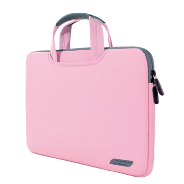 15.6 inch Portable Air Permeable Handheld Sleeve Bag for Laptops, Size: 41.5x30.0x3.5cm(Pink) - 15 inch by PMC TechLife | Online Shopping South Africa | PMC TechLife