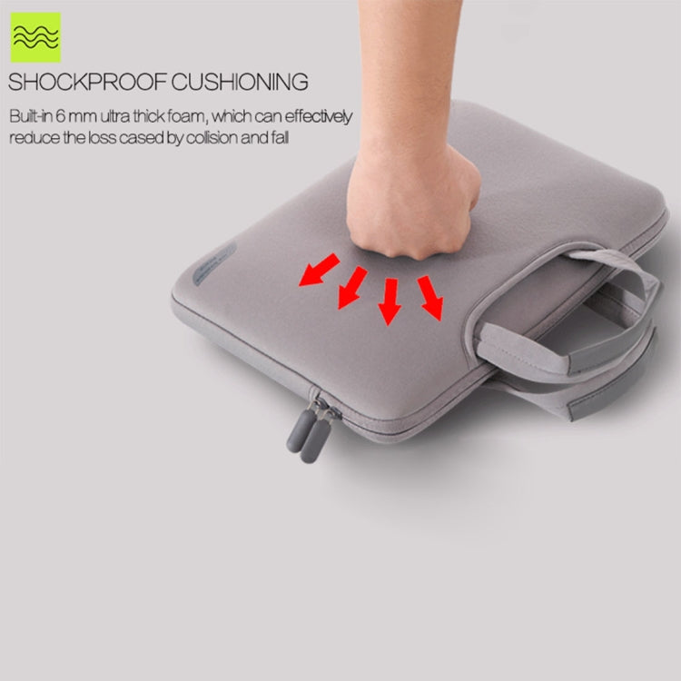 15.6 inch Portable Air Permeable Handheld Sleeve Bag for Laptops, Size: 41.5x30.0x3.5cm(Magenta) - 15 inch by PMC TechLife | Online Shopping South Africa | PMC TechLife