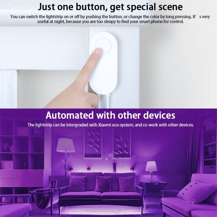 Original Xiaomi Youpin Yeelight Smart WiFi APP Remote Control Extension LED Strip Light, Length: 1m - Bare Board Light by Xiaomi | Online Shopping South Africa | PMC TechLife