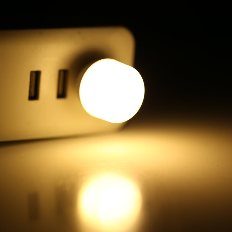 5V 5730 LED USB Mini Night Light(Warm White) - USB Light by PMC TechLife | Online Shopping South Africa | PMC TechLife | Buy Now Pay Later Mobicred