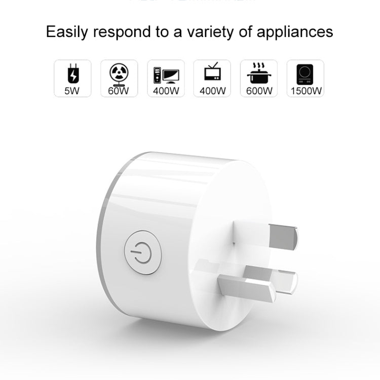 10A RGB Scene Light WiFi Remote Control Smart Socket Works with Alexa & Google Home & IFTTT, AC 100-240V, AU Plug - Smart Socket by PMC TechLife | Online Shopping South Africa | PMC TechLife