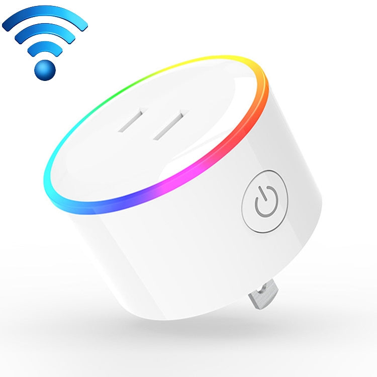 10A RGB Scene Light WiFi Remote Control Smart Socket Works with Alexa & Google Home & IFTTT, AC 100-240V, JP Plug - Smart Socket by PMC TechLife | Online Shopping South Africa | PMC TechLife
