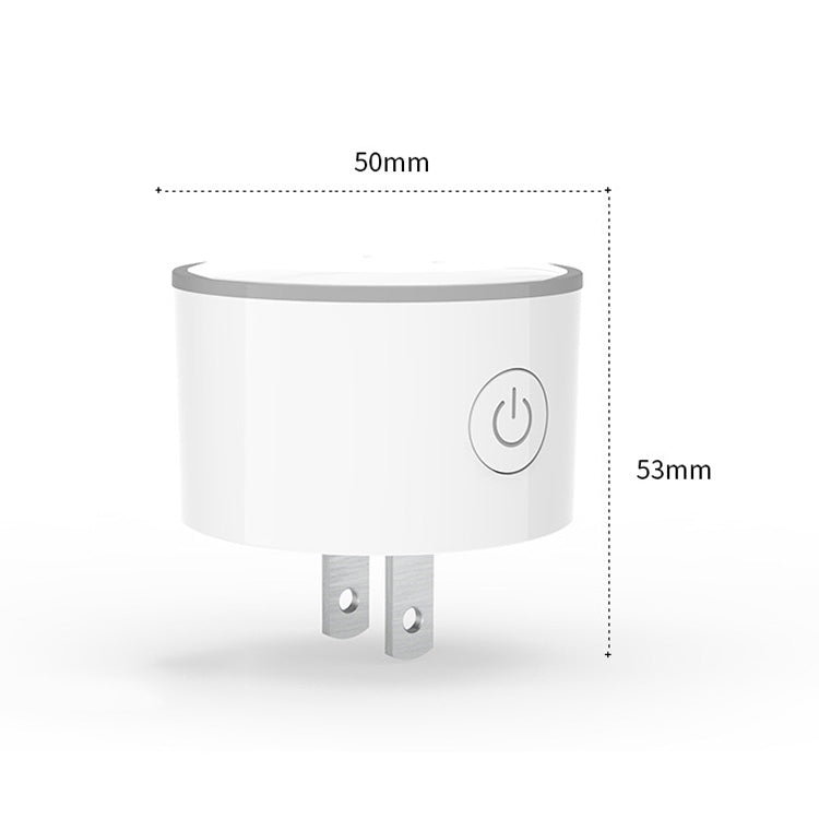 10A RGB Scene Light WiFi Remote Control Smart Socket Works with Alexa & Google Home & IFTTT, AC 100-240V, JP Plug - Smart Socket by PMC TechLife | Online Shopping South Africa | PMC TechLife