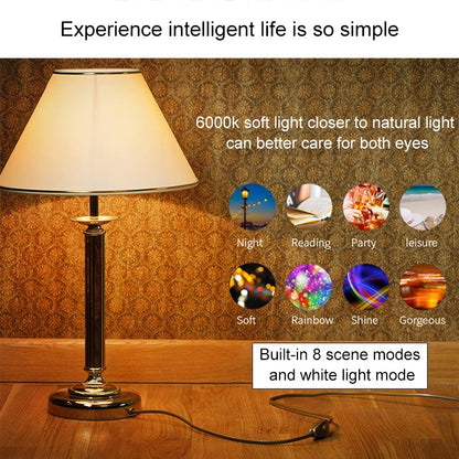 B22 7W RGBW WiFi Smart LED Light Bulb, 6000K LED Lamp Works with Alexa & Google Home, AC 85-265V - Smart Light Bulbs by PMC Jewellery | Online Shopping South Africa | PMC Jewellery