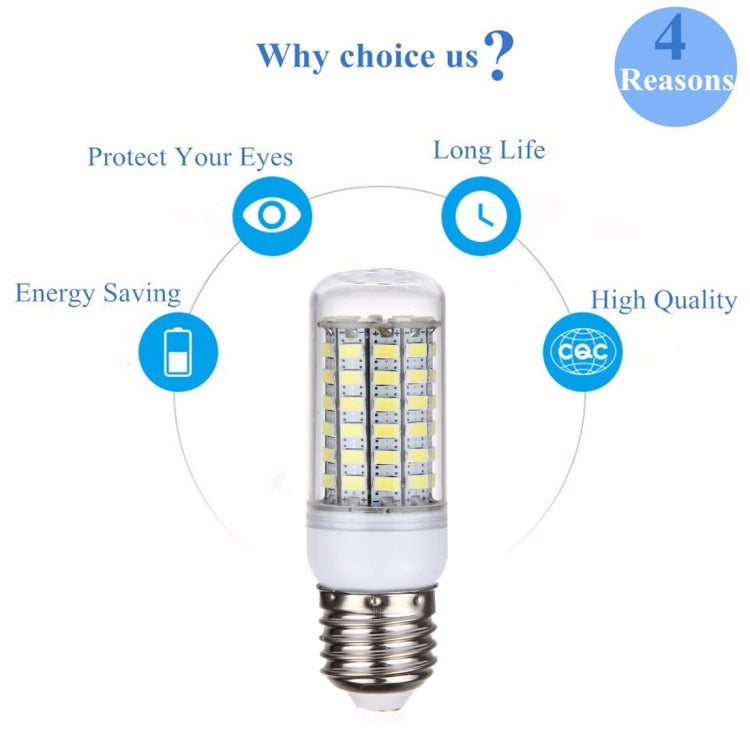 E27 5.5W LED Corn Light, 69 LEDs SMD 5730 Bulb, AC 220V - SMD 5730 by PMC Jewellery | Online Shopping South Africa | PMC Jewellery