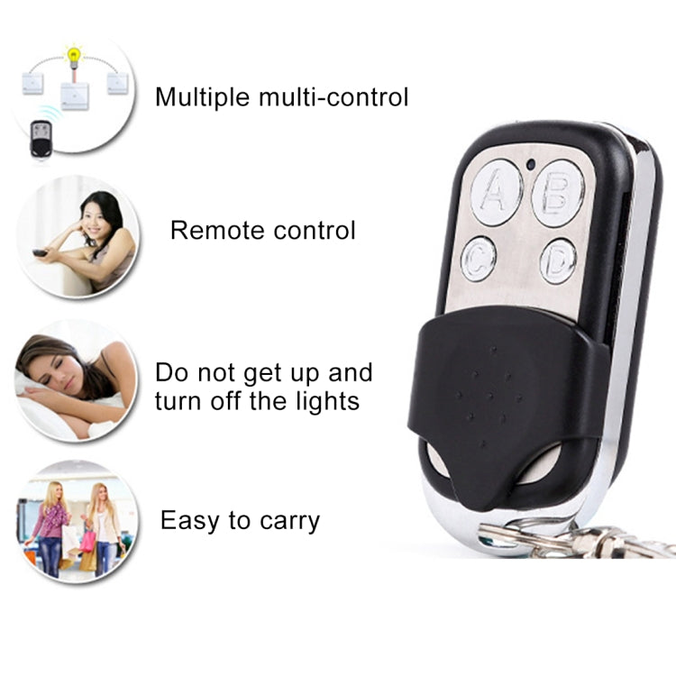 Sonoff Smart 433MHz Wireless 4 Buttons Metal Remote Controller, Remote Control Distance: 20-30m - free shipping - PMC TechLife - Order now!
