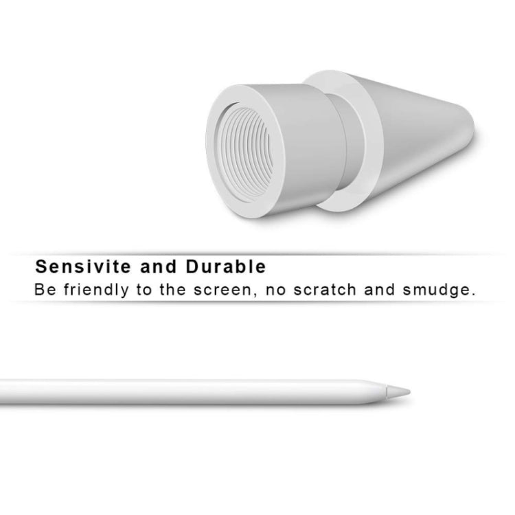 Replacement Pencil Tips for Apple Pencil 1 / 2(White) - Pencil Accessories by PMC TechLife | Online Shopping South Africa | PMC TechLife | Buy Now Pay Later Mobicred