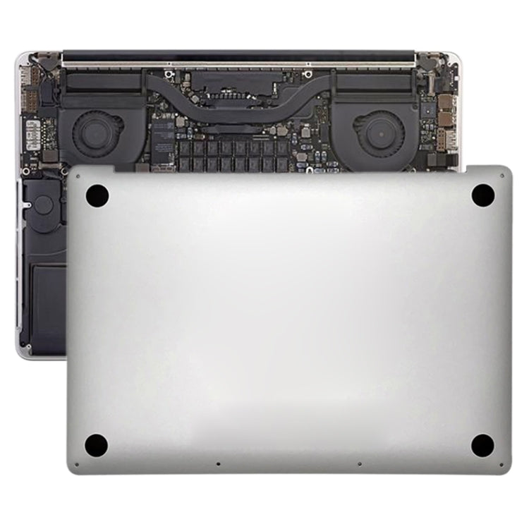 Bottom Cover Case for Macbook Pro 13 inch A1708 (2016/2017) EMC2978(Silver) - Bottom Cover by PMC TechLife | Online Shopping South Africa | PMC TechLife | Buy Now Pay Later Mobicred