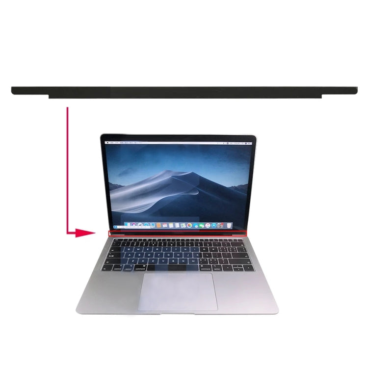 Glass Material LCD Screen Display Front Bezel Logo Cover for Macbook Pro 16 inch A2141 2019(Grey) - free shipping - PMC TechLife - Order now!