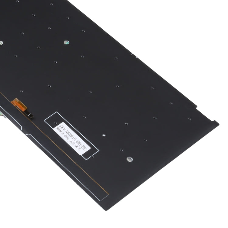 For Asus Vivobook X512 X512D X512DA X512F X512FA X512U US Version Keyboard with Backlight (Silver) - Replacement Keyboards by PMC TechLife | Online Shopping South Africa | PMC TechLife