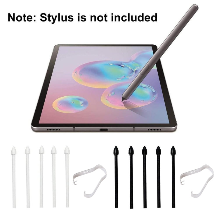 6 in 1 Universal Stylus Pen Replacement Pencil Tips For Samsung Galaxy Tab S8 / S7 / S6 / Galaxy Note20 / Note10 / S23 Ultra / S22 Ultra(Grey) - Pencil Accessories by PMC Jewellery | Online Shopping South Africa | PMC Jewellery