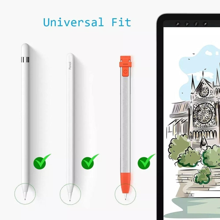 M2 Short Metal Pen Tip for Apple Pencil 1 / 2 (White) - Pencil Accessories by PMC TechLife | Online Shopping South Africa | PMC TechLife