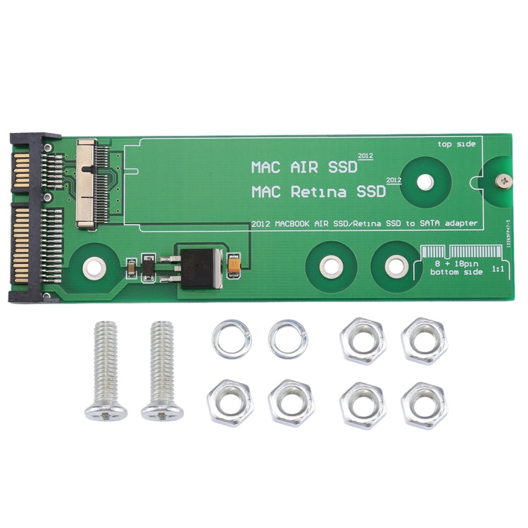 SSD to SATA Adapter for Macbook Air 11.6 inch A1465 (2012) & 13.3 inch A1462 (2012) - SSD Related Parts by PMC TechLife | Online Shopping South Africa | PMC TechLife