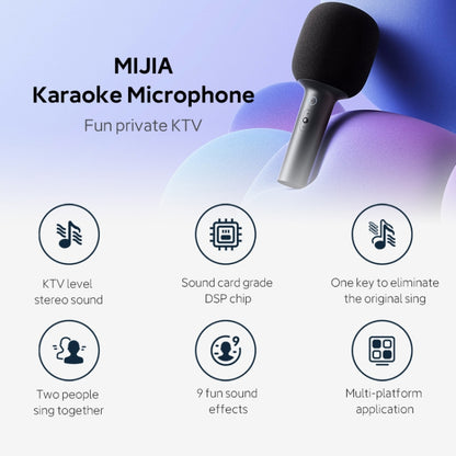 Original Xiaomi Mijia Bluetooth 5.1 Stereo Noise Reduction Karaoke Microphone - Microphone by Xiaomi | Online Shopping South Africa | PMC Jewellery