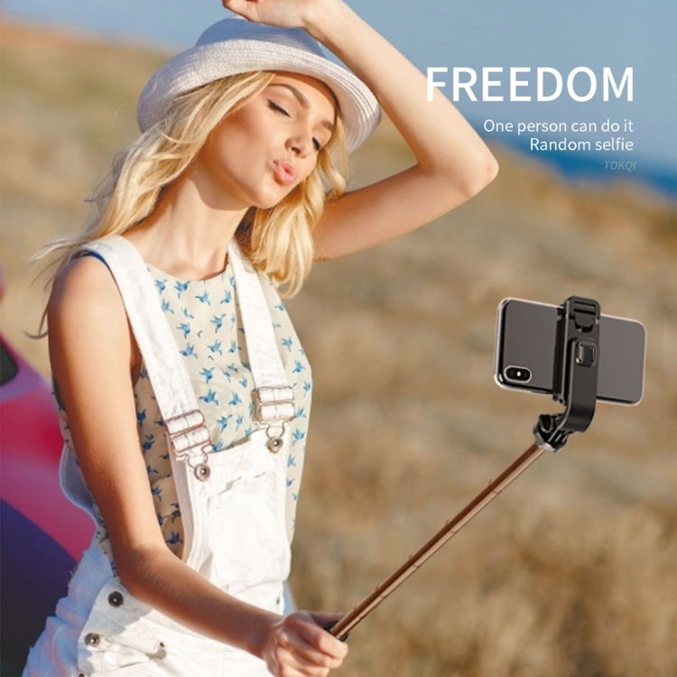 L02 100cm Multi-function Adjustable Bluetooth Self-timer Pole Tripod Selfie Stick (Black) - Selfie Sticks by PMC TechLife | Online Shopping South Africa | PMC TechLife