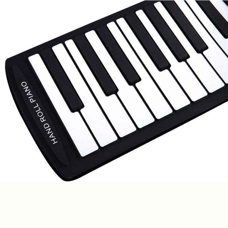 61 Keys Portable Flexible Roll Up Electronic Soft Keyboard Piano with Speakers - Keyboard Instruments by PMC TechLife | Online Shopping South Africa | PMC TechLife