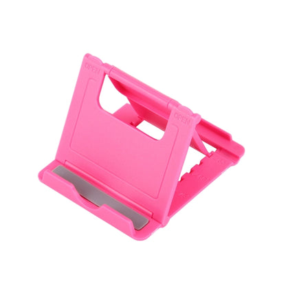 Universal Foldable Mini Phone Holder Stand, Size: 8.3 x 7.1 x 0.7 cm, For iPhone, Samsung, Huawei, Xiaomi, HTC and Other Smartphone, Tablets(Pink) - Desktop Holder by PMC Jewellery | Online Shopping South Africa | PMC Jewellery