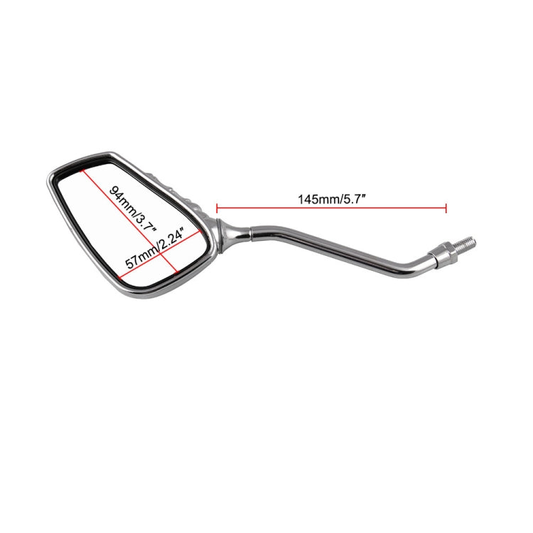 MB-MR011 Motorcycle Modified Universal ABS Skeleton Hand Rear View Mirror Set - free shipping - PMC TechLife - Order now!