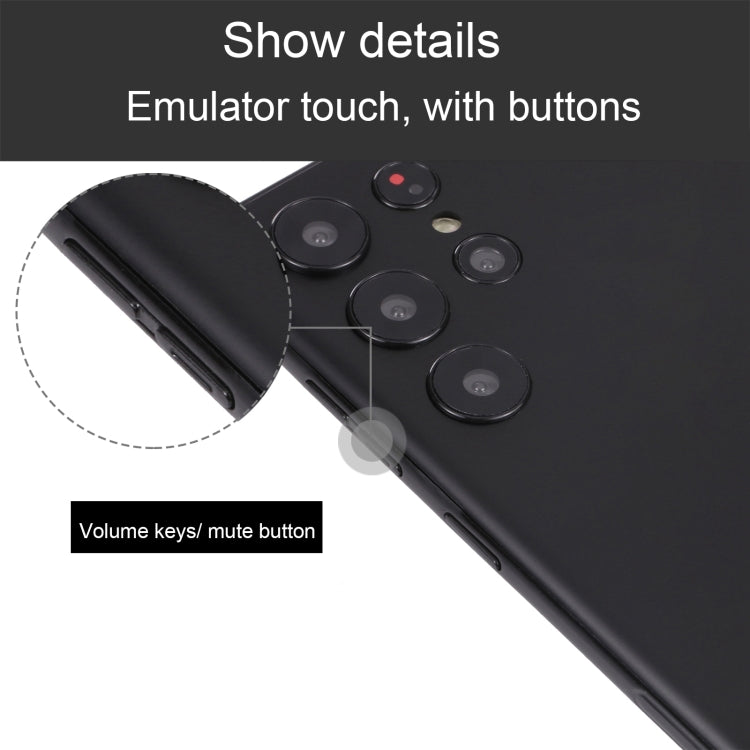 For Samsung Galaxy S22 Ultra 5G Black Screen Non-Working Fake Dummy Display Model(Black) - For Galaxy by PMC TechLife | Online Shopping South Africa | PMC TechLife