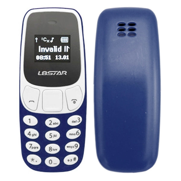 GTStar BM10 Mini Mobile Phone, Hands Free Bluetooth Dialer Headphone, MP3 Music, Dual SIM, Network: 2G(Dark Blue) - Others by PMC TechLife | Online Shopping South Africa | PMC TechLife