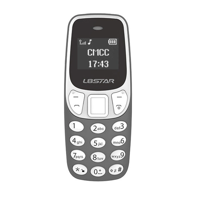 GTStar BM10 Mini Mobile Phone, Hands Free Bluetooth Dialer Headphone, MP3 Music, Dual SIM, Network: 2G (Grey) - Others by PMC TechLife | Online Shopping South Africa | PMC TechLife