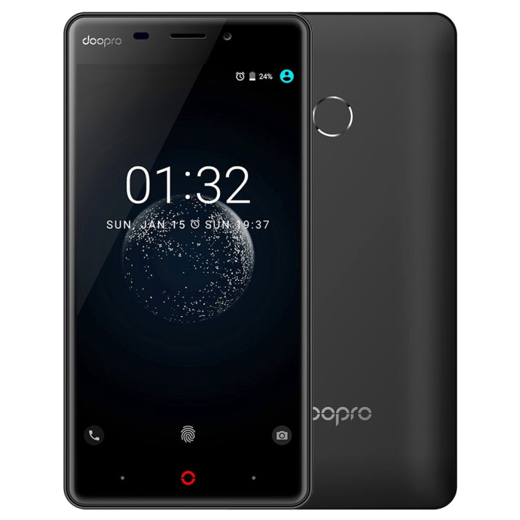 [HK Warehouse] DOOPRO P1 Pro, 2GB+16GB, Fingerprint Identification, 4200mAh Battery, 5.0 inch 2.5D Curved Android 6.0 Qualcomm Snapdragon MSM8909 Quad Core up to 1.3GHz, Network: 4G (Black) - Other by PMC Jewellery | Online Shopping South Africa | PMC Jewellery