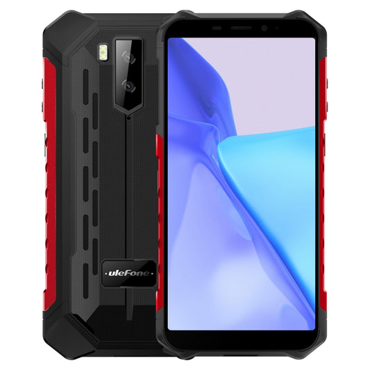 [HK Warehouse] Ulefone Armor X9 Pro Rugged Phone, 4GB+64GB, IP68/IP69K Waterproof Dustproof Shockproof, Dual Back Cameras, Face Unlock, 5.5 inch Android 11 MT6762V/WD Helio A25 Octa Core 12nm up to 1.8GHz, 5000mAh Battery, Network: 4G, OTG, NFC(Red) - Ulefone by Ulefone | Online Shopping South Africa | PMC Jewellery