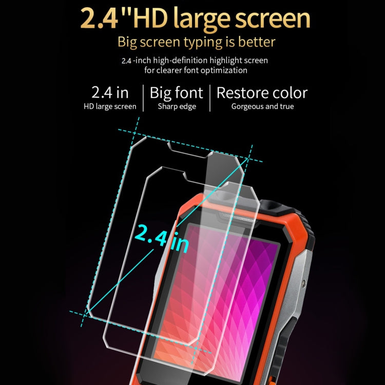 A6 Triple Proofing Elder Phone, Waterproof Shockproof Dustproof, 6800mAh Battery, 2.4 inch, 21 Keys, Bluetooth, LED Flashlight, FM, SOS, Dual SIM, Network: 2G(Green) - Others by PMC TechLife | Online Shopping South Africa | PMC TechLife